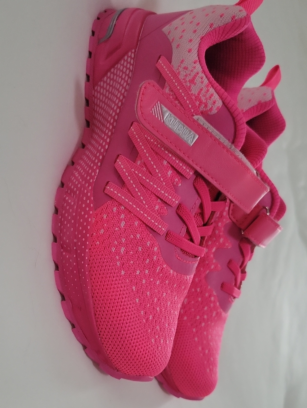 Bright Pink Kids' Athletic Sneakers